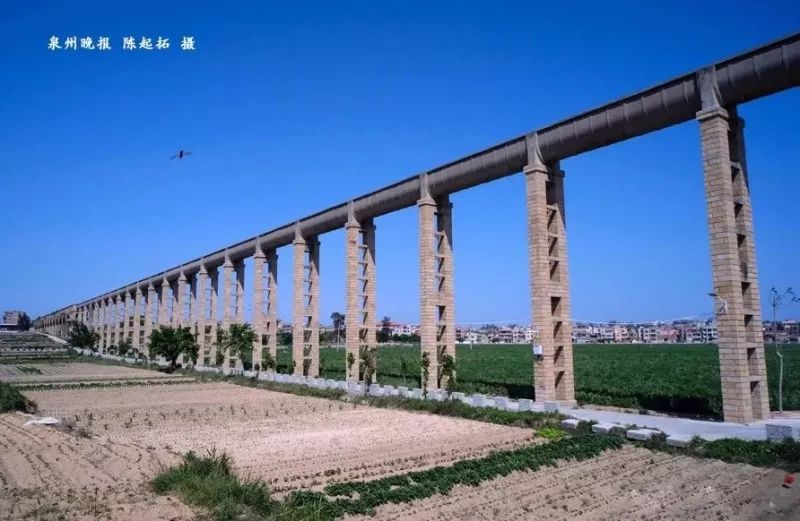 惠安一个时代的水利缩影东岭镇湖埭头村的千米渡槽