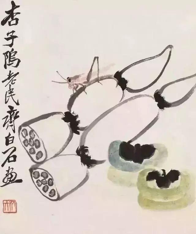 各位大师笔下的莲藕,味道不一样