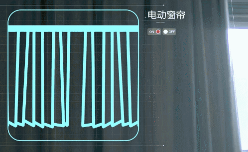 智能家居给生活带来的便捷□示意图清晨,卧室的窗帘自动慢慢打开第