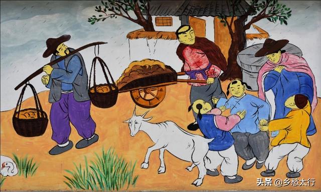 更像一个山区农村农耕文化展览,生动记录着古今农耕文化的场景