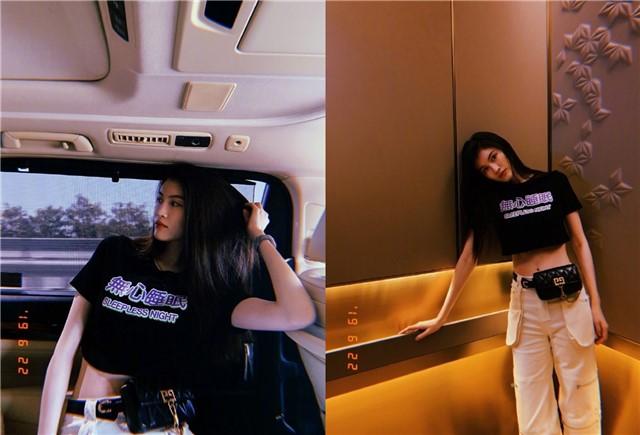 何穗穿泳衣摆拍秀性感身材,却被指似网红超模气质全无_何仙姑