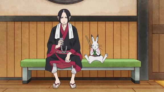 鬼灯的冷彻芥子想知道自己的实力鬼灯找来各种动物和她决斗