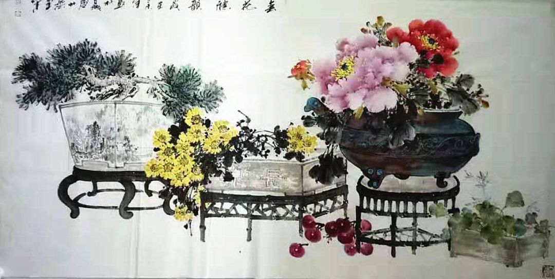 《艺展中国》李修建·吴小莉伉俪中国画作品联展