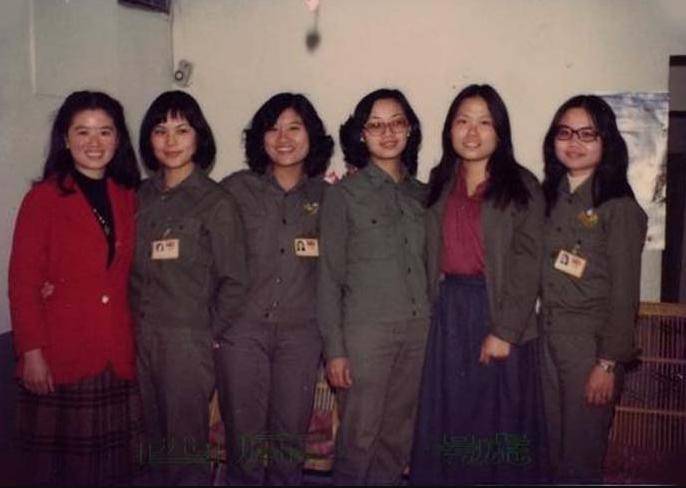 历史资料台湾国民党驻金门播音站的工作人员