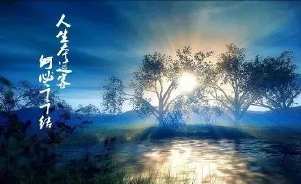 人生本过客何必惹尘埃