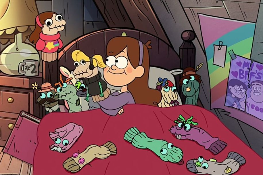 动画片《怪诞小镇》同样也是冒险题材,故事发生在偏僻的小镇"重力泉"