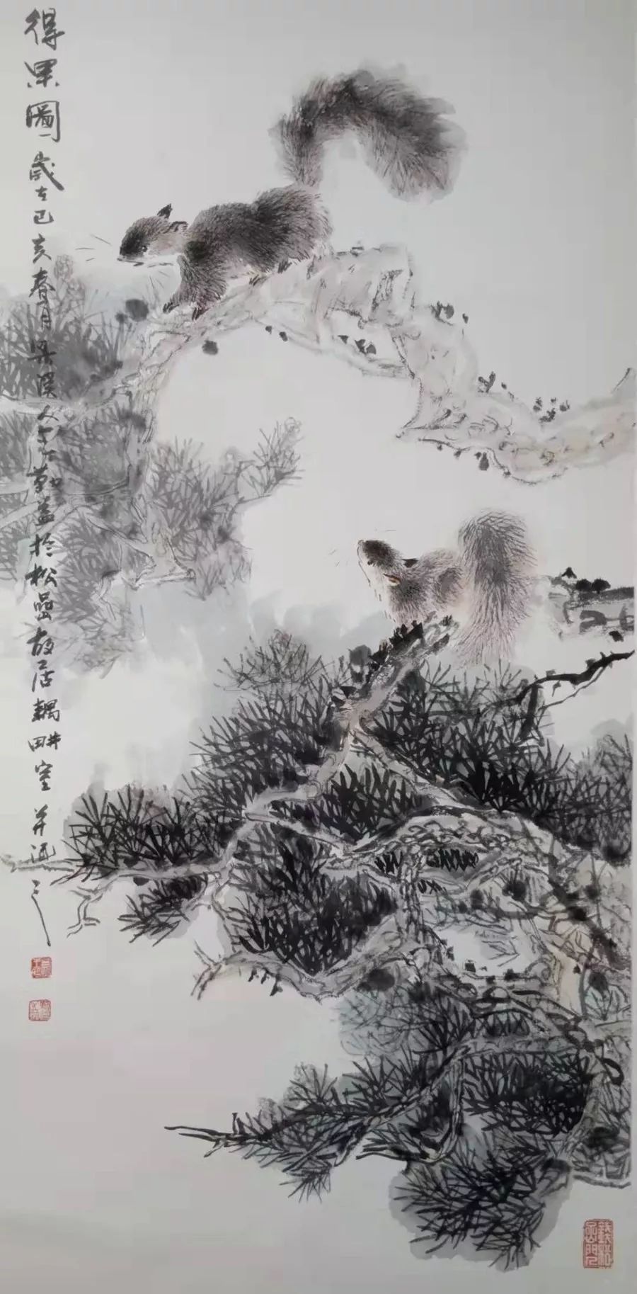 原创《书画南北方》《喜迎新中国成立七十周年书画展》作品欣赏