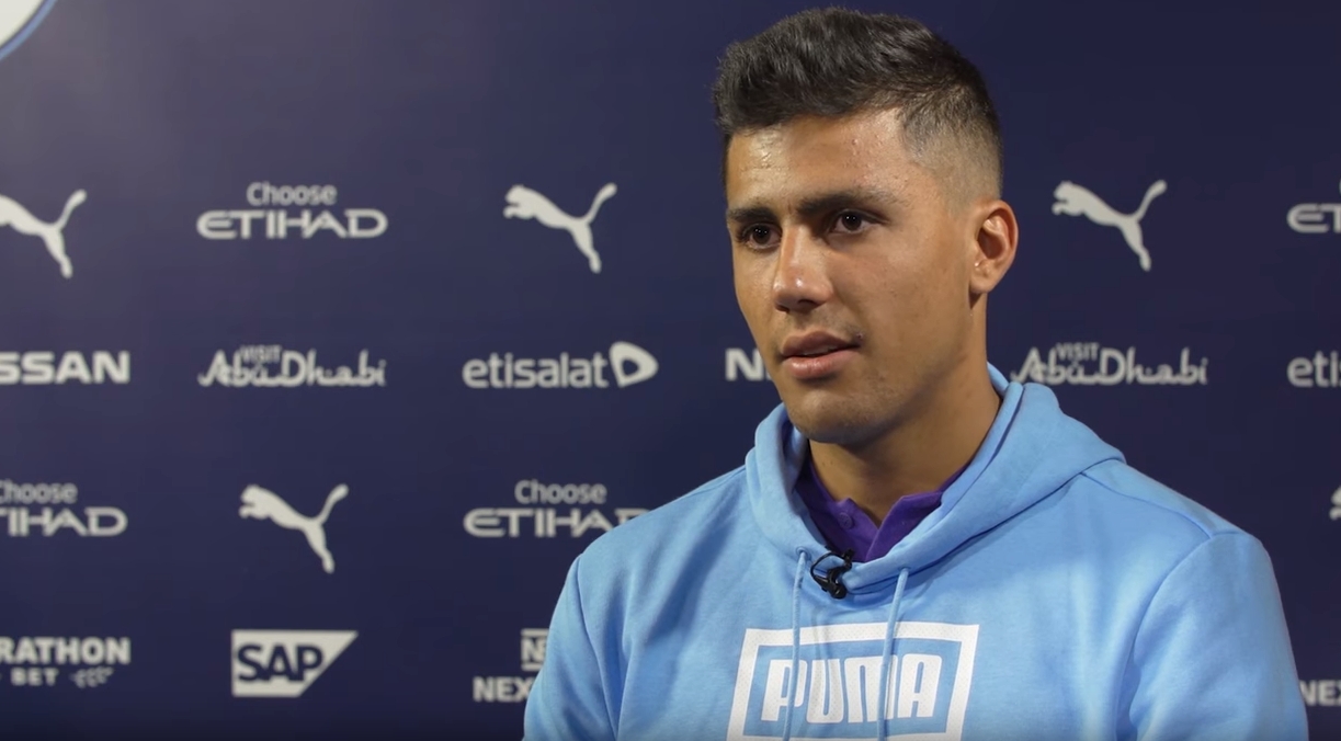 罗德里:加盟曼城心情激动 终于能和阿圭罗一起踢球