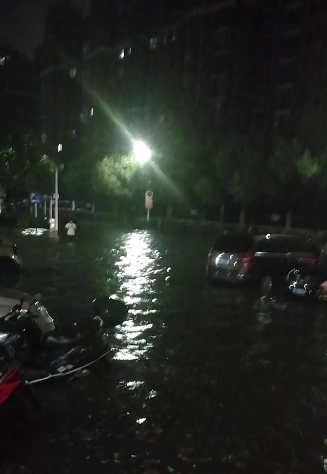 不得了昨夜狂风暴雨中的溧阳竟然是这样的