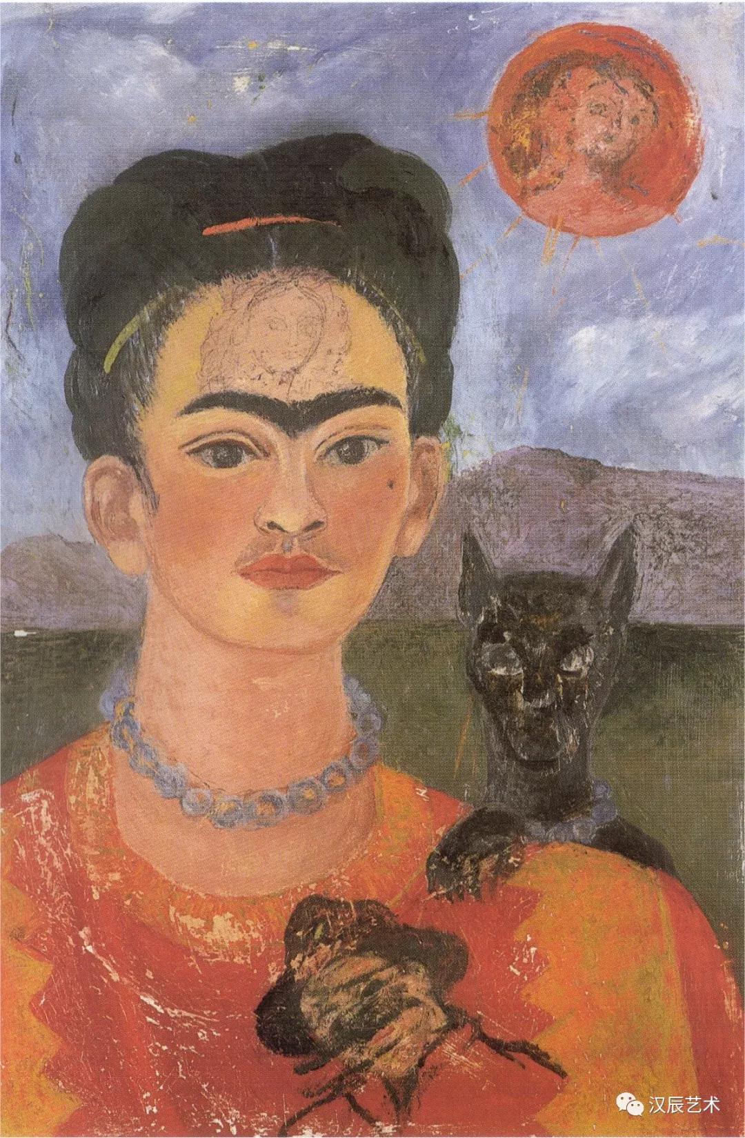 汉辰艺术国外经典墨西哥传奇女画家弗里达卡罗高清专辑