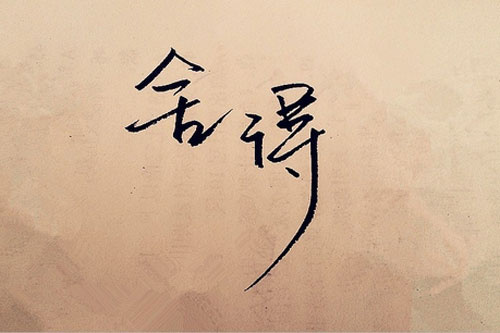 舍得舍得不舍不得