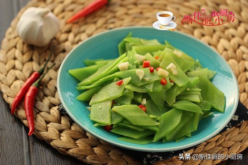 绿色快手菜,每餐饭吃一盘,清热下火助消化