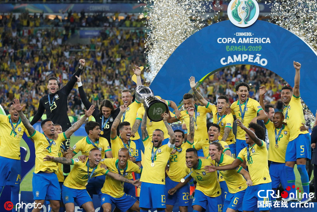 美洲杯决赛巴西31力克秘鲁第9次赢得美洲杯冠军