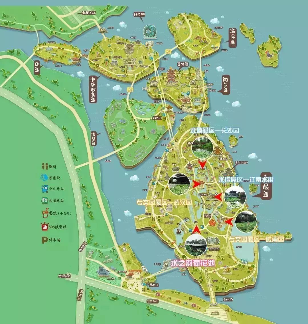 园博苑赏荷地图﹏﹏﹏﹏﹏﹏﹏﹏﹏﹏﹏﹏﹏﹏﹏﹏﹏﹏﹏﹏﹏﹏园博苑