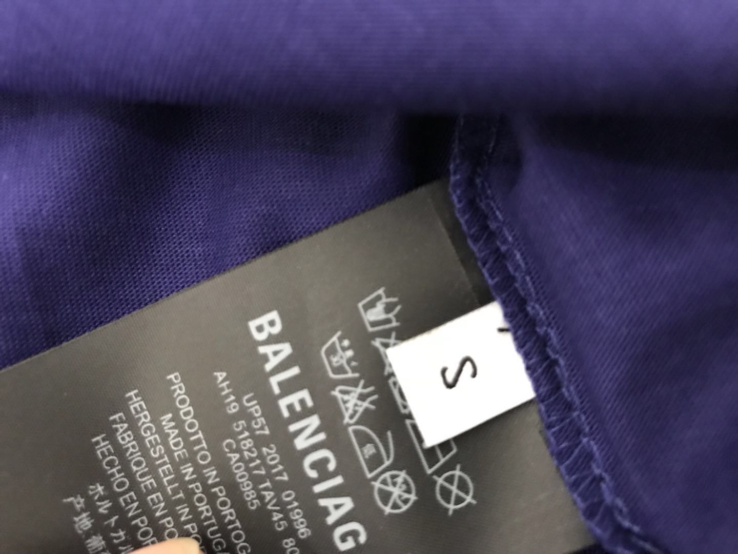 巴黎世家可乐短袖一些鉴别的点