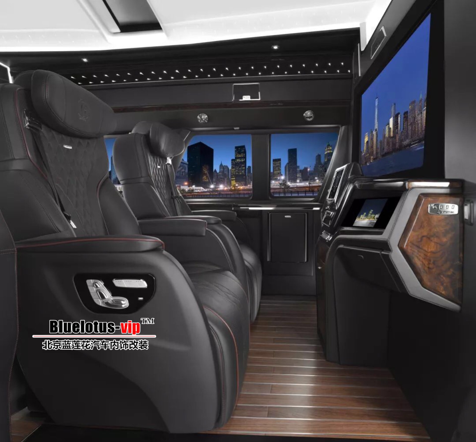 福特e350改装/北京汽车内饰定制工作室