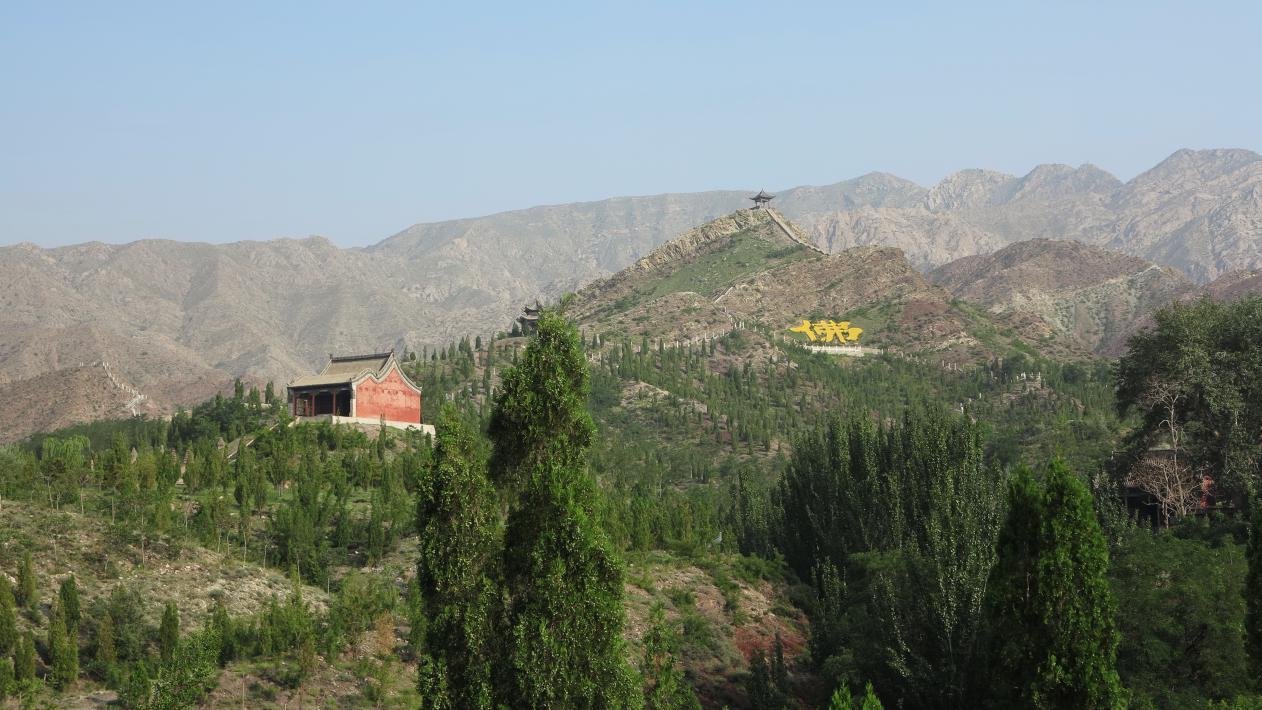 原创贺兰古刹西夏名蓝北武当庙