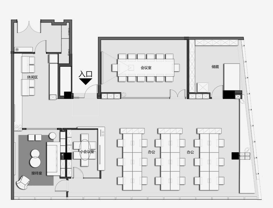 设计公司自己的办公室设计这才是该有的样子