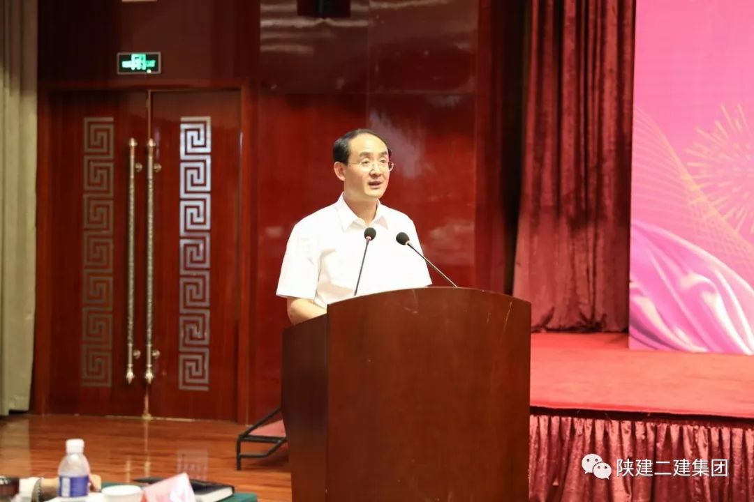 市委常委,扶风县县委书记周宇松在讲话中指出,陕建集团是我省第四家