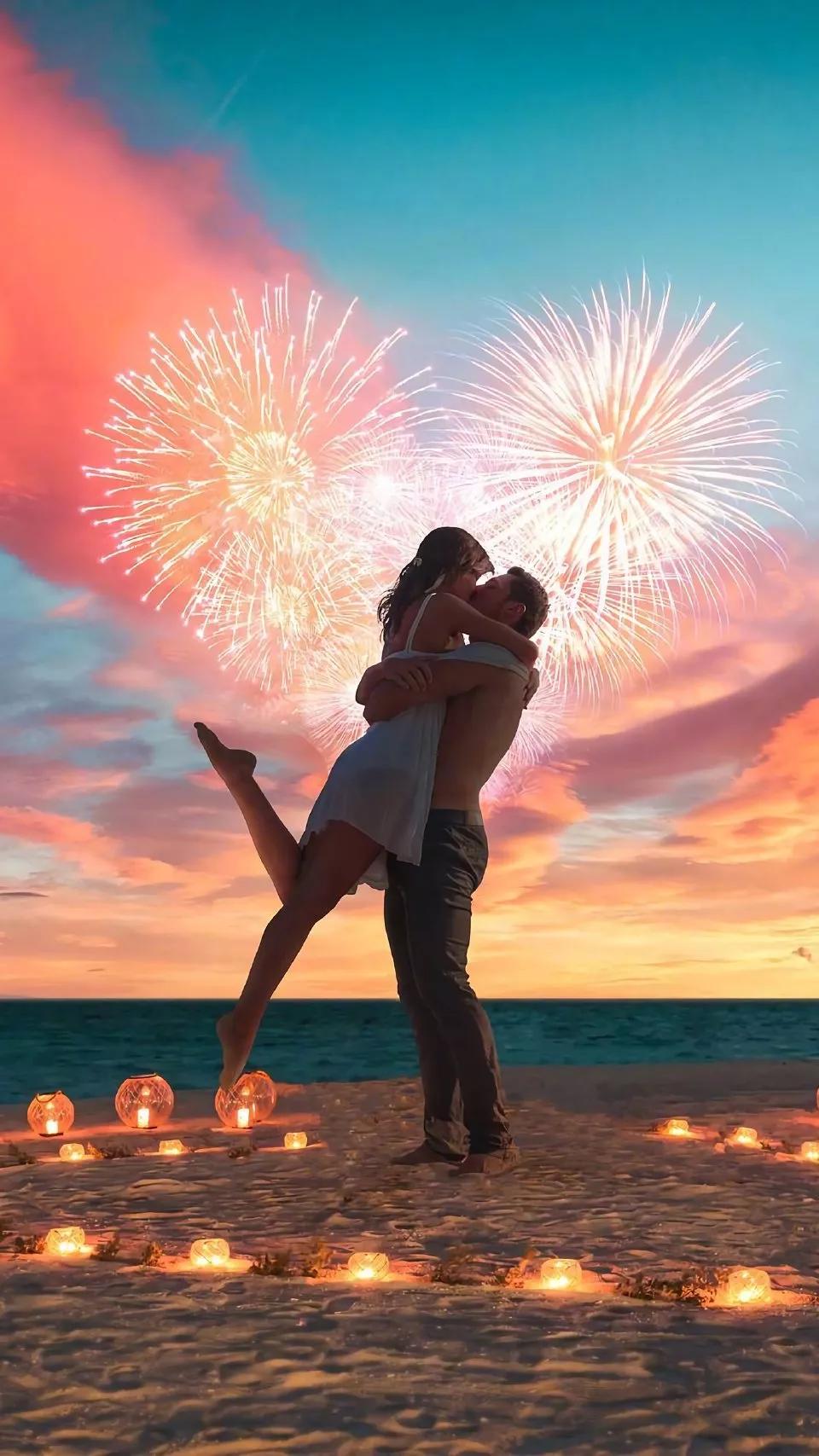 情侣壁纸​​你是可爱的也是我的