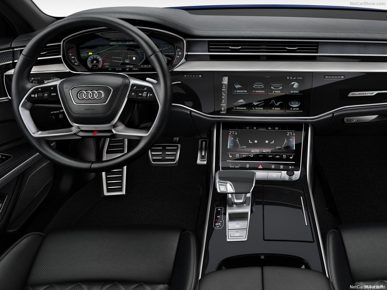500 马力的八缸豪华性能轿车 奥迪全新一代s8官图发布