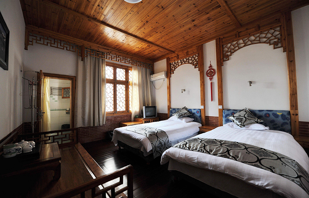 成都客栈装修设计「卓巧」成都乡村客栈装修效果图