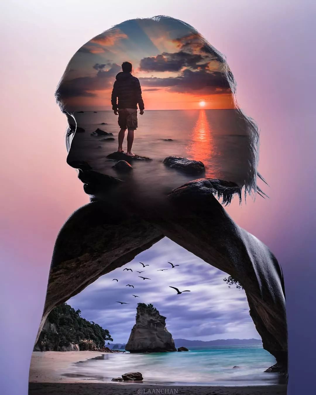 超酷脑洞双重曝光!