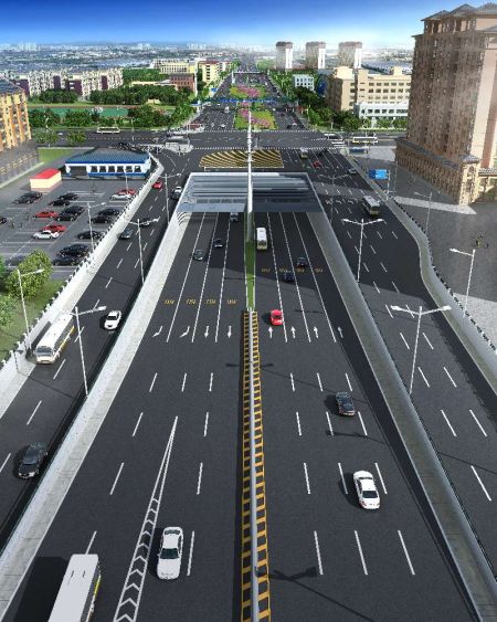 哈尔滨市三环王岗地道桥新建项目工程拉开战幕