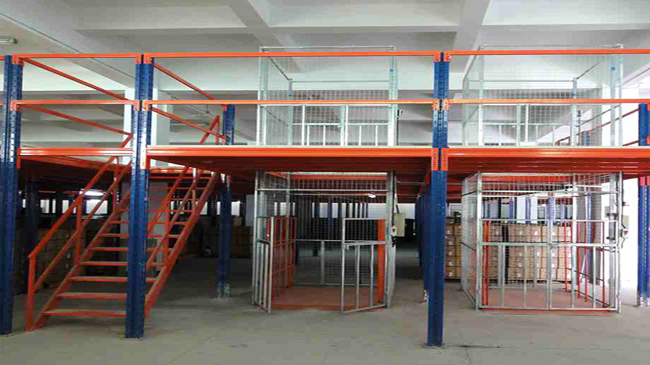 组合式仓库货架平台的应用特点