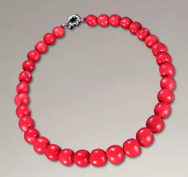 红珊瑚属有机宝石色泽喜人质地莹润