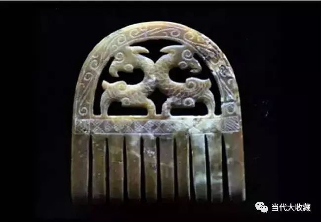 罕见:战国墓出土玉器_玉环