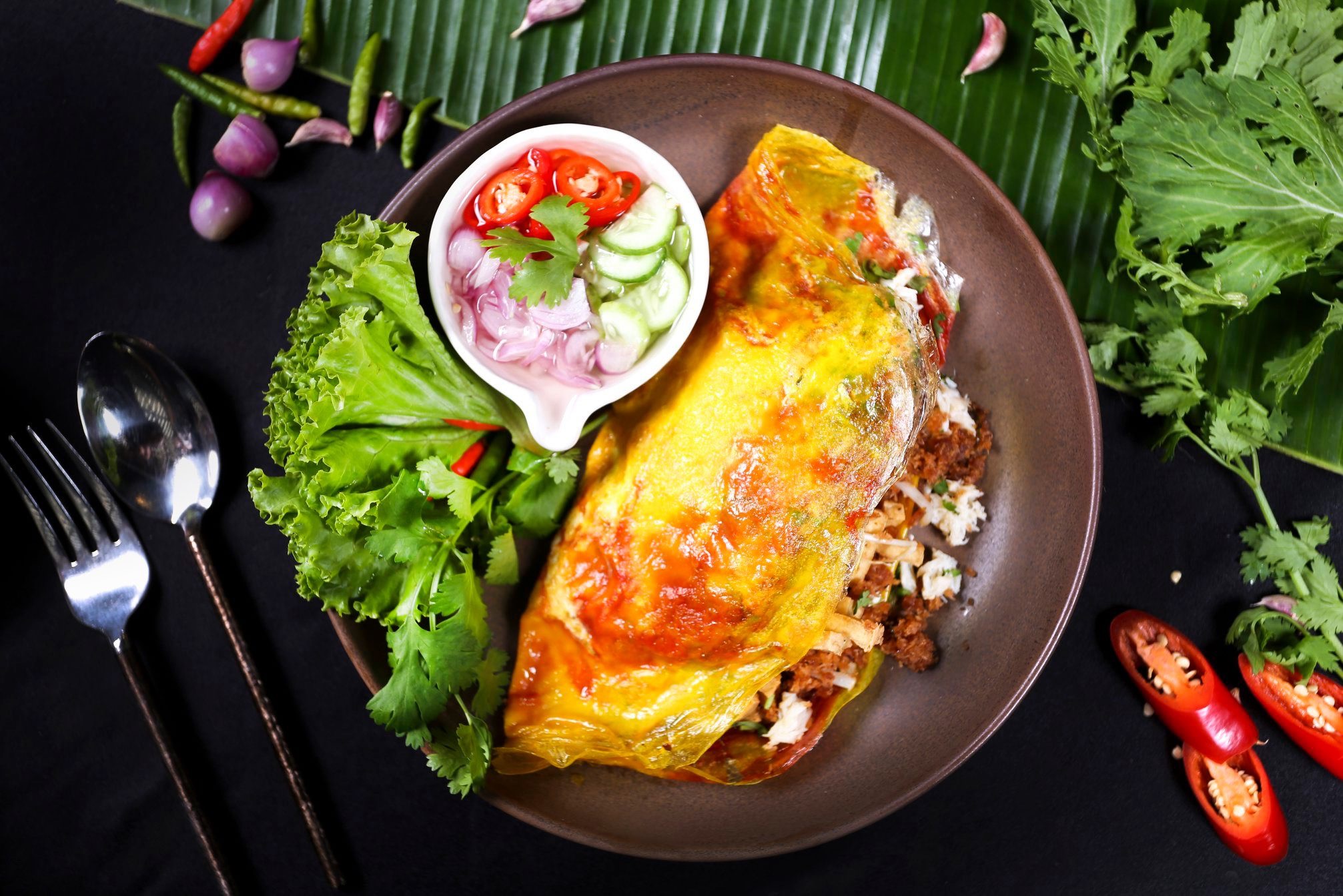 下午开胃午餐的最佳选择,泰式简餐