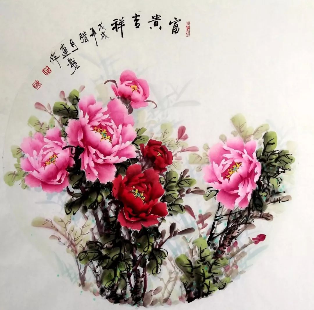 艺展中国军旅画家张连龙国画花鸟作品展