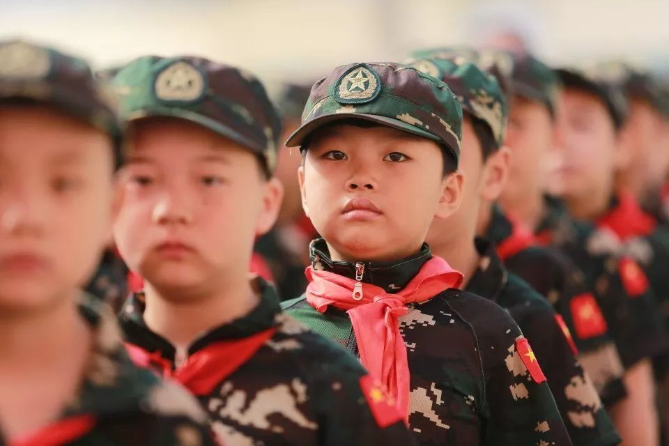 少年军校铸军魂堤小少年当自强济南市堤口路小学少年军校军训课程纪实