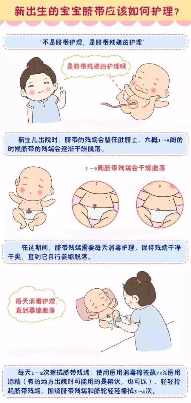 【孕妇课堂】宝宝成功脱脐遭遇的小问题