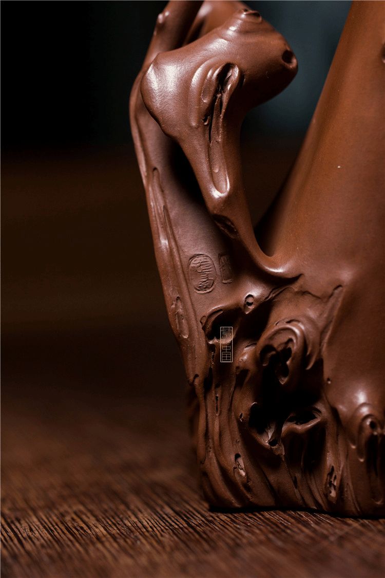 抟|《鸣远梅桩》朱志豪_紫砂