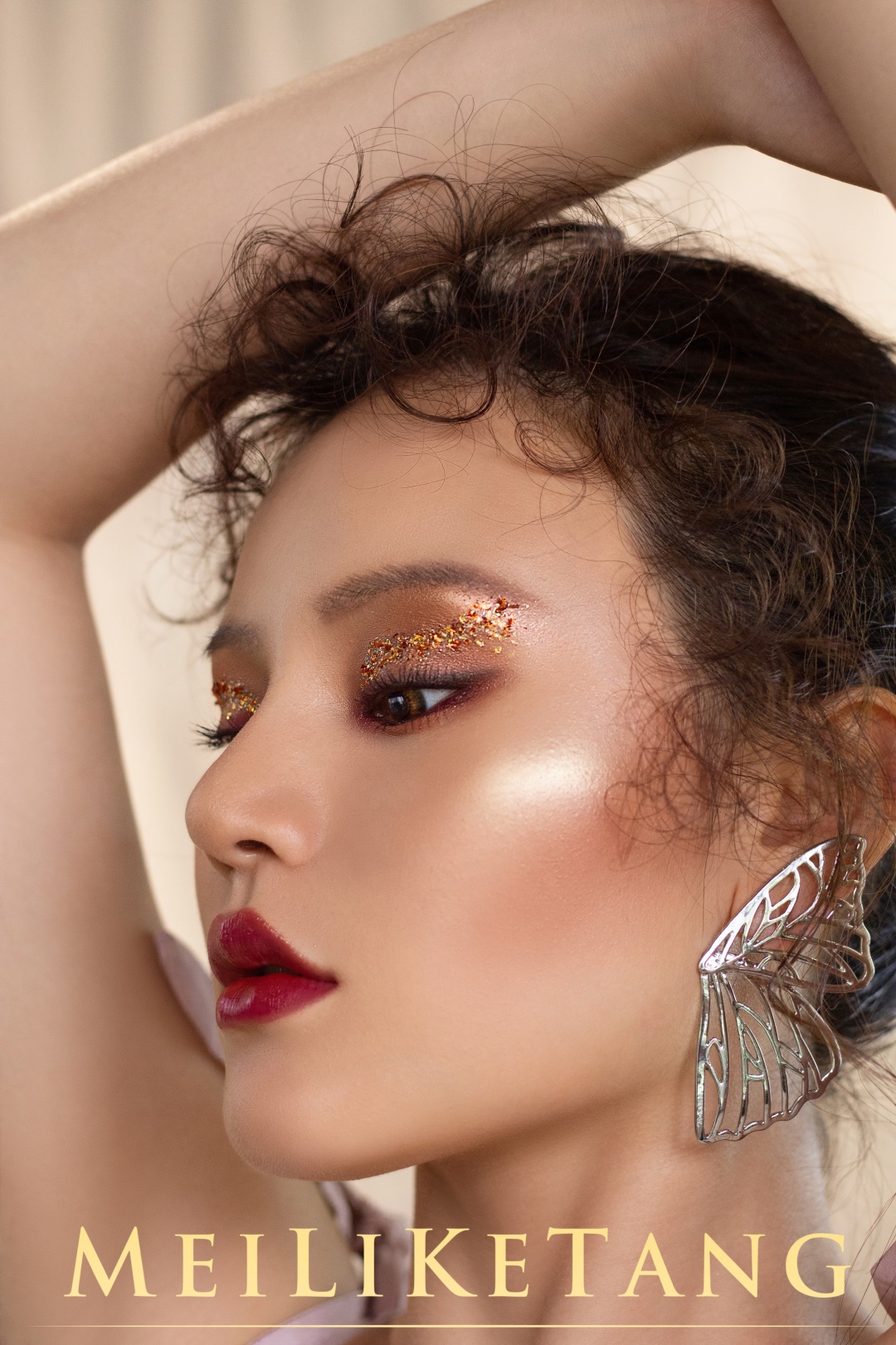 童婷美丽课堂:商业杂志拍摄妆容造型