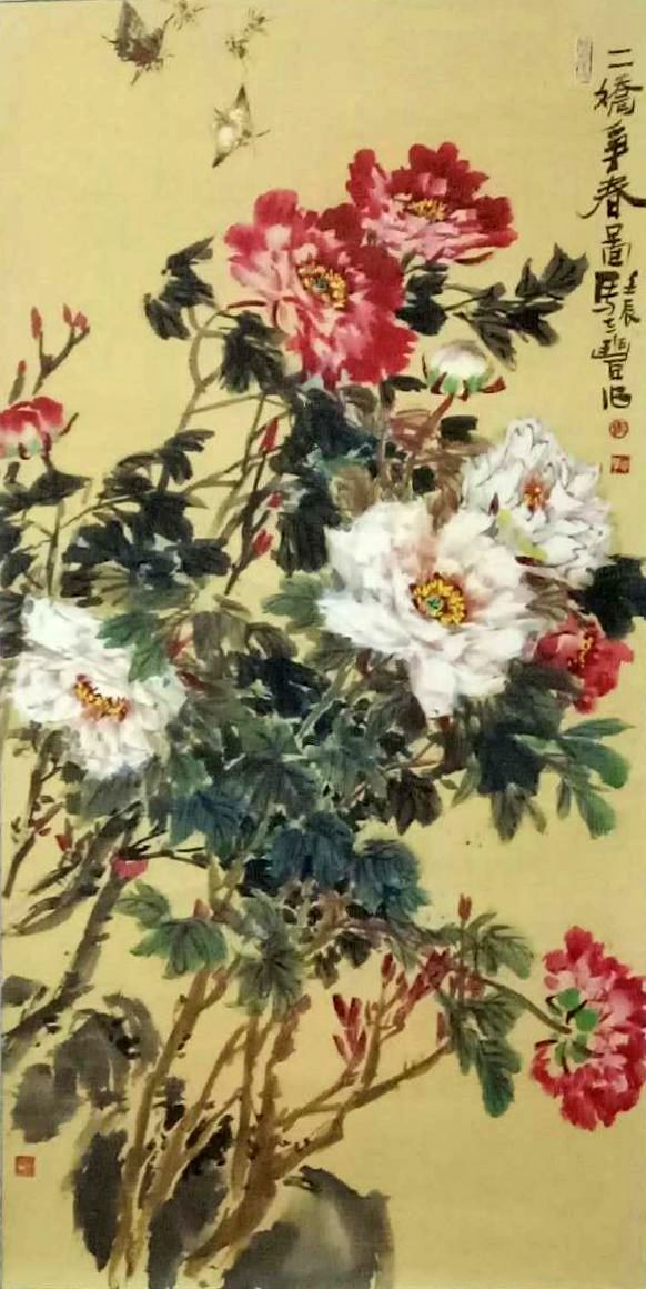 中国画名家——马志丰花鸟画作品欣赏