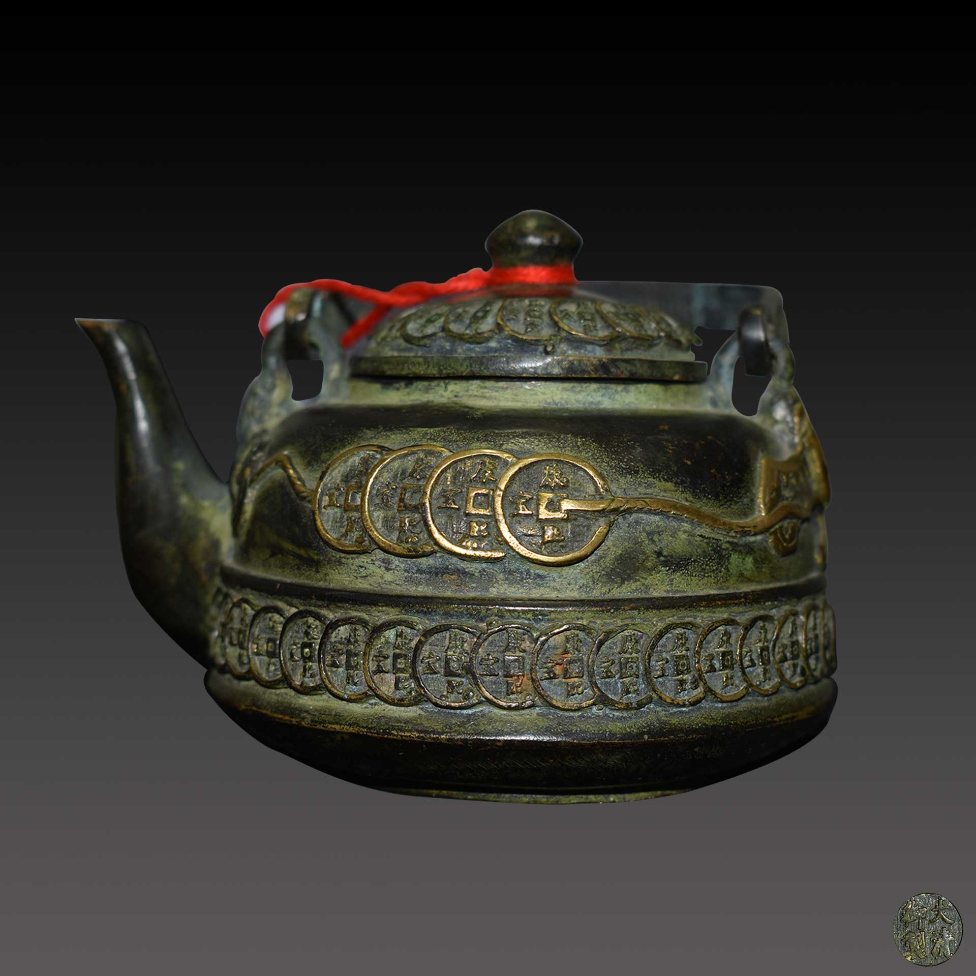 民间老式提梁铜茶壶的收藏价值_铜器