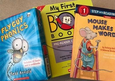 解码读物(decodable books),也就是根据phonics自然拼读规律来编写的