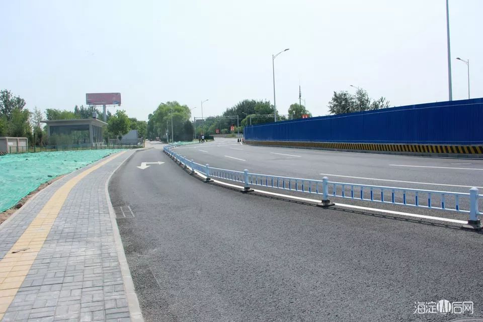 注意!北清路稻香湖路口行车道有变化
