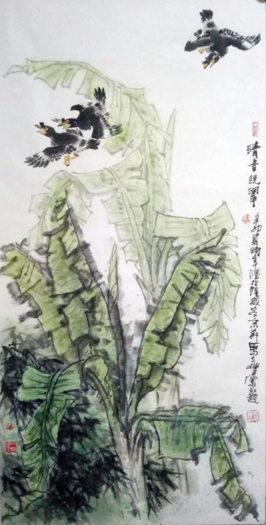 中国画名家——马志丰花鸟画作品欣赏