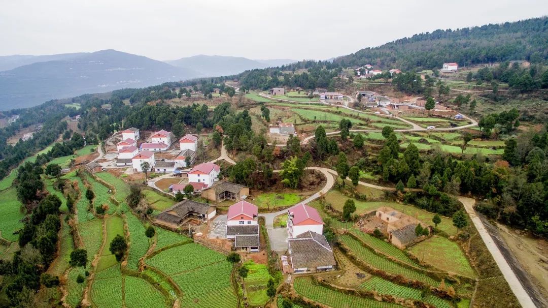 农发行四川省分行支持建设的大竹县中华乡白雀村易地扶贫搬迁项目四川