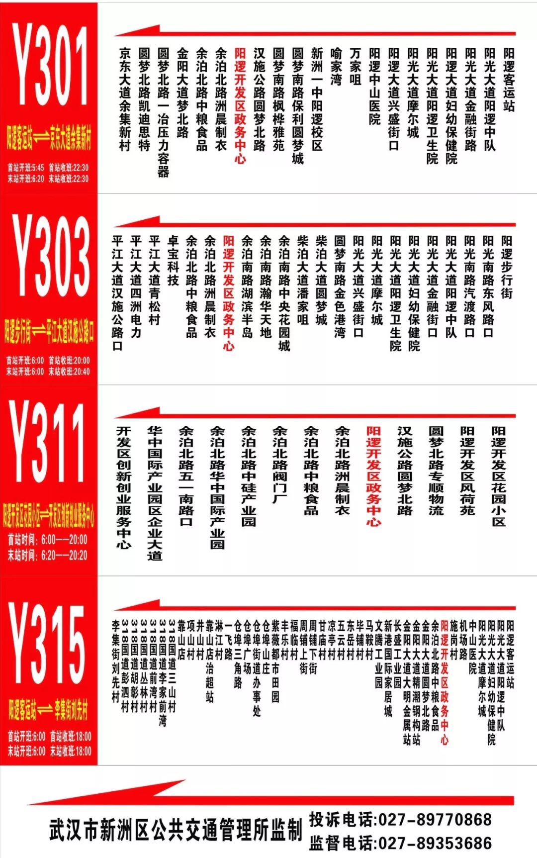 新洲城区,阳逻城区公交线路图全新改版(建议收藏)