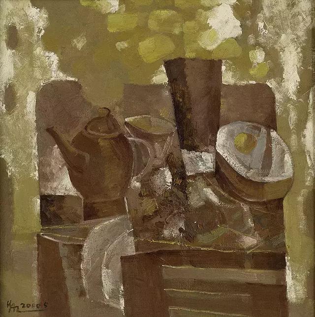 融合黄阿忠油画作品欣赏