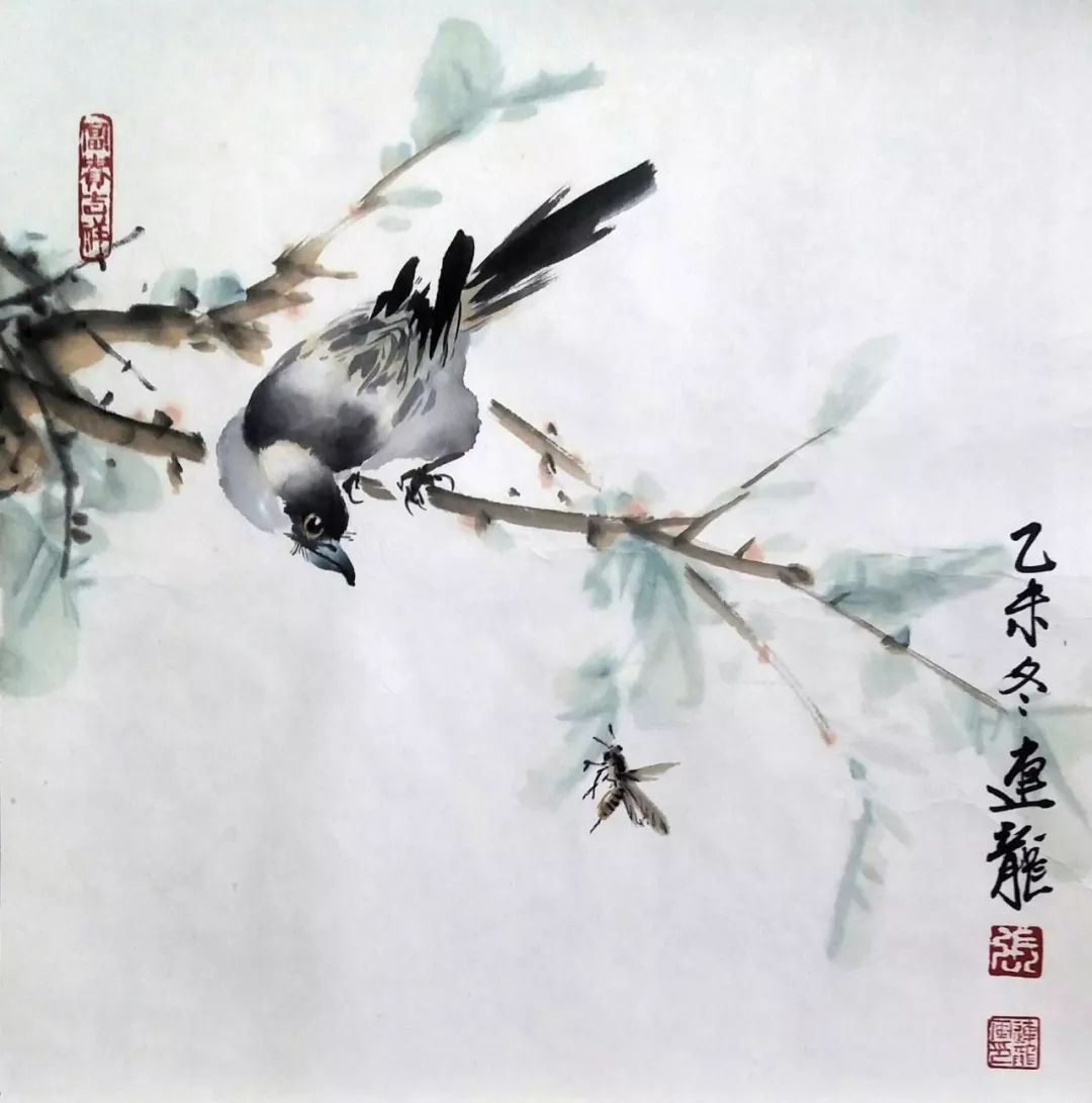 艺展中国军旅画家张连龙国画花鸟作品展