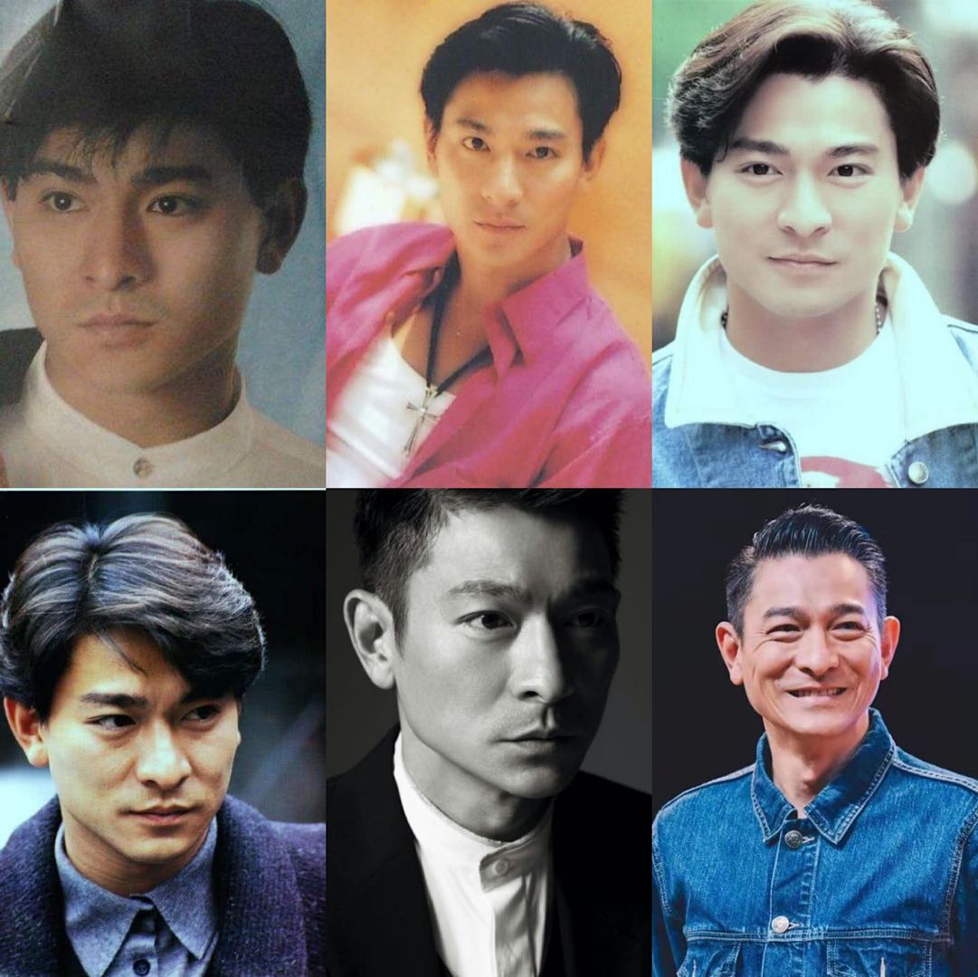 原创刘德华路演与空姐合影,卖萌嘟嘴,帅足38年,难得57岁还魅力十足