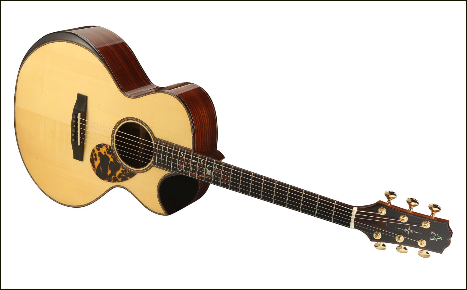 用心做好琴呈现奥森纯手工定制吉他的最好姿态