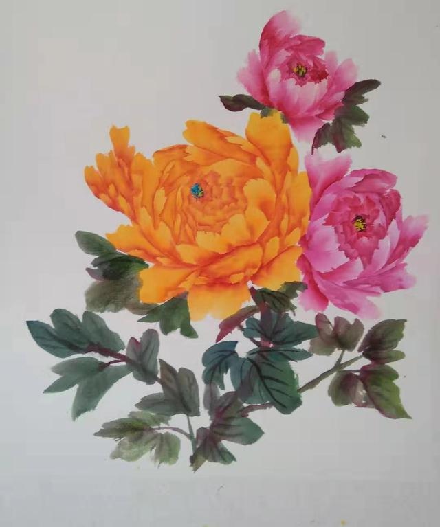 河南鄢陵的才女——烙画大师陈瑞兰_牡丹