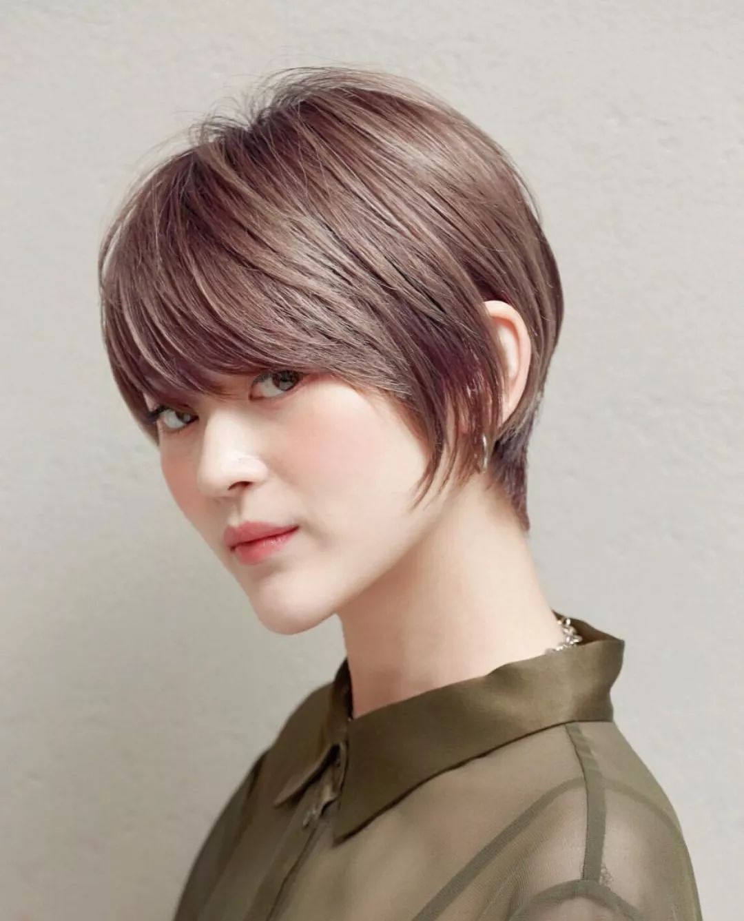 2019年流行的短发发型图片